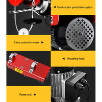 Giantz Electric Hoist Winch 125/250KG Cable 18M Rope Tool Remote Chain Lifting thumbnail
