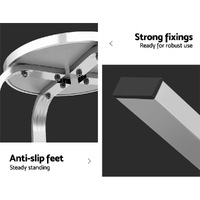 Gardeon 2x Outdoor Bar Stools Aluminum thumbnail