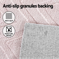 Artiss Rug 120x160cm Area Rug Washable Mat Large Carpet Microfiber Ripple thumbnail