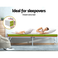 Giselle Bedding Foldable Mattress Folding Foam Single Green thumbnail