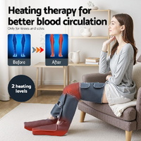 Livemor Foot Massager Leg Knee Massager with Air Compression 3 Massage Modes Heating thumbnail