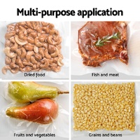 Devanti Food Vacuum Sealer Machine Auto Seal Cutter 5 Modes Storage Bags 28cm 6m 4 Rolls thumbnail