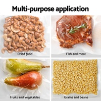 Devanti Food Vacuum Sealer Machine Sealing Cutter 4 Modes Storage Bags 4 Rolls thumbnail