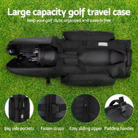 Everfit Golf Travel Bags for Airlines with Wheels Golf Clubs Hard Case Foldable thumbnail