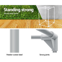 Green Fingers Grow Tent 60x60x90CM Hydroponics Kit Indoor Plant Room System thumbnail