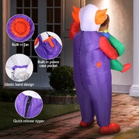 Inflatable Clown Costume Adult Suit Blow Up Party Fancy Dress Halloween Cosplay thumbnail
