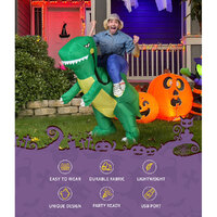 Inflatable Dinosaur Costume Adult Suit Blow Up Party Fancy Dress Halloween Cosplay thumbnail