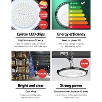 Leier High Bay Light LED 100W Industrial Lamp Workshop Warehouse Factory Lights thumbnail