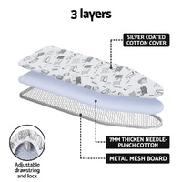 Artiss Ironing Board Wall Mounted Foldable White thumbnail
