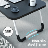 Laptop Desk Table Foldable Stand Lap Tray Sofa Bed Portable Adjustable Desks thumbnail