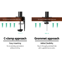 Artiss Monitor Arm Desk Mount Screen Bracket Holder thumbnail