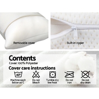 Giselle Bedding Memory Foam Pillow 13cm Thick Twin Pack thumbnail
