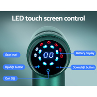 Everfit Massage Gun 30 Speed 6 Heads Vibration Muscle Massager Chargeable Green thumbnail