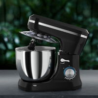 Devanti 3in1 Stand Mixer 8 Speed 5L Mix Master 400W Black thumbnail
