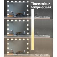 Embellir Makeup Mirror Hollywood with Light Frame Vanity Dimmable Wall 12 LED thumbnail