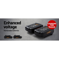 Giantz Lawn Mower 40V Battery Only Cordless 20V x2 Fits LI37 thumbnail