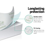 Giselle Bedding Mattress Protector Bamboo Double thumbnail