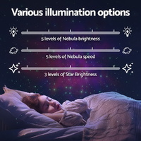 Gardeon Projector Party Light LED Astronaut Starry Sky Galaxy Laser Night Lamp thumbnail