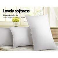 Giselle Bedding Duck Feather Down Pillow Twin Pack thumbnail