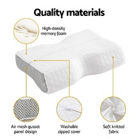 Giselle Memory Foam Pillow Contour Neck thumbnail