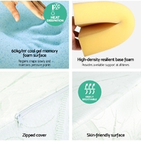 Giselle Bedding Wedge Pillow Bamboo Cover Twin Pack thumbnail