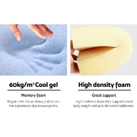 Giselle Bedding Wedge Pillow Blue Twin Pack thumbnail