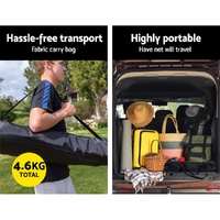 Everfit 1.8m Football Soccer Net Portable Goal Net Rebounder Sports Training thumbnail