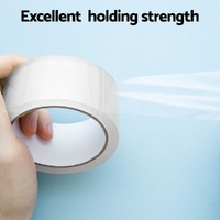 12 Rolls Packing Packaging Tape Sticky Clear Sealing Tapes Transparent 48mmx75m thumbnail
