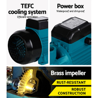 Giantz Peripheral Water Pump Garden Boiler Car Wash Auto Irrigation House QB80 thumbnail
