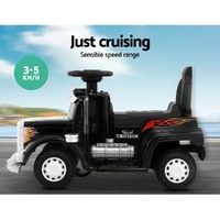 Rigo Kids Electric Ride On Car Truck Motorcycle Motorbike Toy Cars 6V Black thumbnail