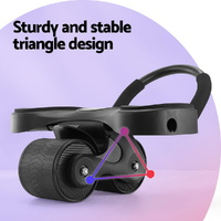 Everfit Ab Roller Automatic Rebound Abdominal Exercise Wheel Home Gym Workout thumbnail