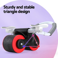 Everfit Ab Roller Automatic Rebound Abdominal Wheel with Knee Pad Home Gym Sport thumbnail