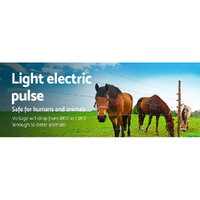 Giantz Fence Energiser 3KM Solar Powered 0.1J Electric Fencing Charger thumbnail