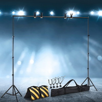 2.5X3M Photography Backdrop Stand Kit Studio Screen Photo Background Support Bag thumbnail