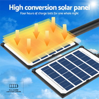 Leier 80 LED Solar Street Light Flood Motion Sensor Remote thumbnail