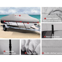 Seamanship 16-18.5ft Boat Cover Trailerable Marine Grade 600D thumbnail