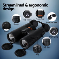 12X50 HD Zoom Optical Binocular Telescope Portable Camping Live Concert thumbnail