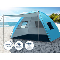Weisshorn Camping Tent Beach Portable Hiking Sun Shade Shelter Fishing 4 Person thumbnail