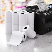 200 Rolls Thermal Label Paper Printer Paper Cash Register POS Receipt Roll thumbnail