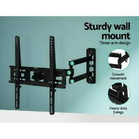Artiss TV Wall Mount Bracket for 23"-55" LED LCD TVs Full Motion Strong Arms thumbnail