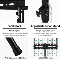 Artiss TV Stand Mount Bracket for 32"-70" LED LCD Tripod Floor Shelf Universal thumbnail