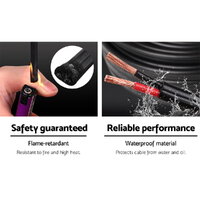 Giantz 4MM 100M Twin Core Wire Electrical Cable Extension Car 450V 2 Sheath thumbnail