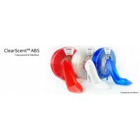 ABS 3D Printer FilamentClearScent ABS 2.85mm Transparent Red 750 gram thumbnail