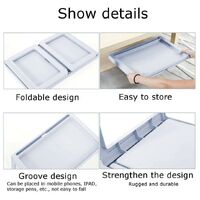 Multifunction Laptop Bed Desk with foldable legs for Home Office (Blue) thumbnail