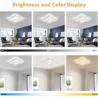 Modern LED Ceiling Light Remote Control (60 cm) thumbnail