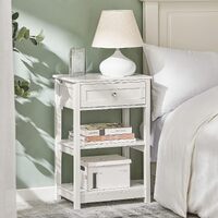 Bedside Table with Drawer Shelves thumbnail