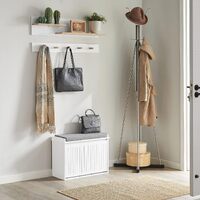 Hallway Shoe Bench Rack Cabinet Seat Cushion thumbnail