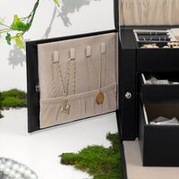 Lockable Jewelry Box 3-Tier Display Case thumbnail