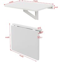 Kitchen Wall-Mounted Folding Table thumbnail