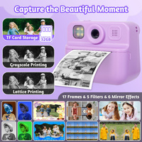 Kids 48MP Instant Print Camera with Dual Lens and 1080P HD Video thumbnail
